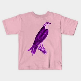 hawk,bald eagle,falcon,golden eagle,birdie,bird,bird of prey,raptor,aquila,vulture,heron,golf game,golf,eaglet,condor,haliaeetus,harpy eagle,beak,eagle putt Kids T-Shirt